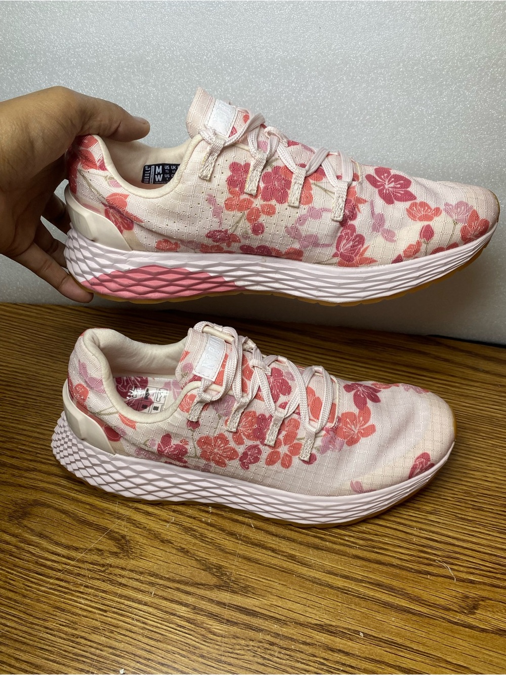 Nobull All Day Ripstop Cherry Blossom Women’s Size 9 M Pink Running Shoe Sneaker